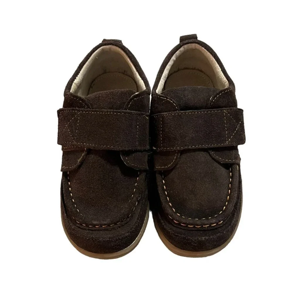 Kai Sz 12 Brown Suede Leather Dress Shoes